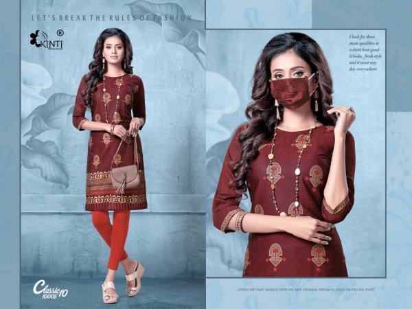 Kinti Classic 10-Rayon-Designer-Kurti